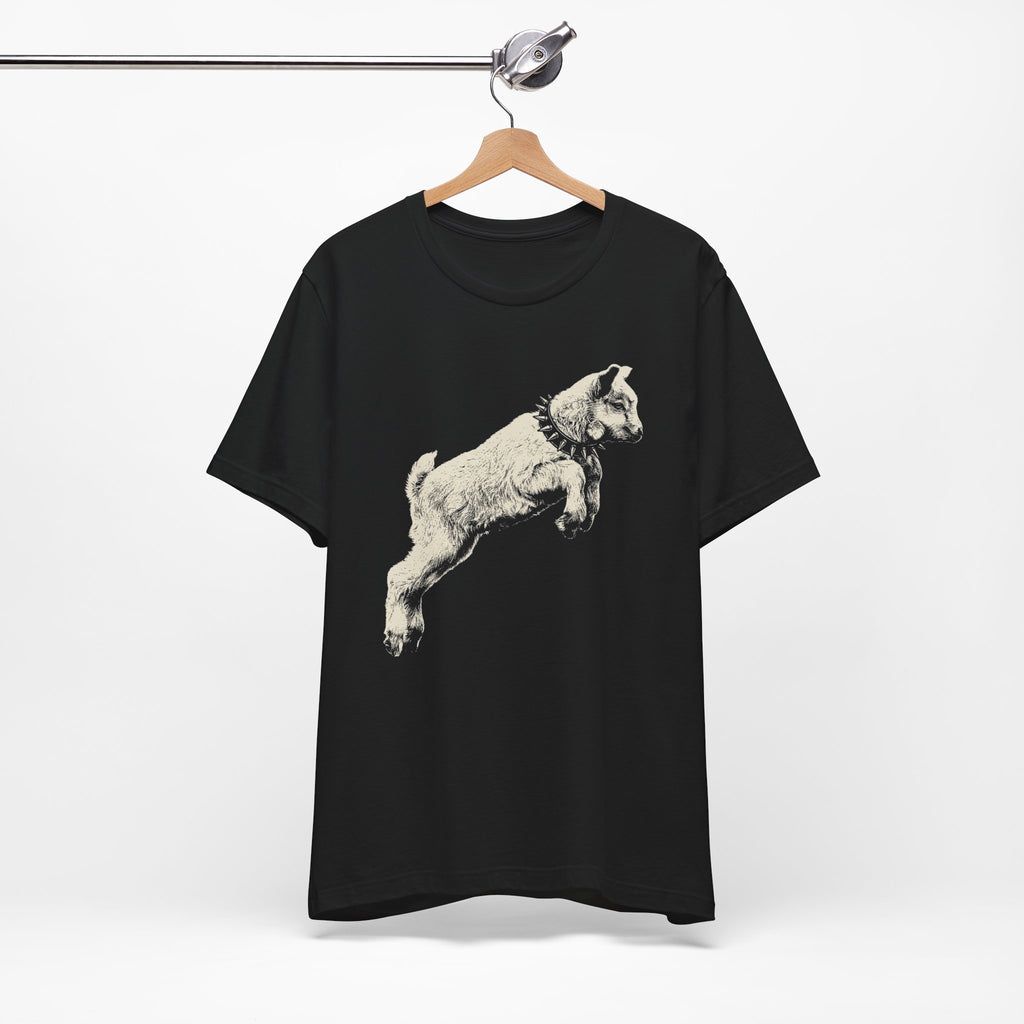 Punk Baby Goat Shirt | Vintage Goat Graphic Tee | Alternative Animal Shirt