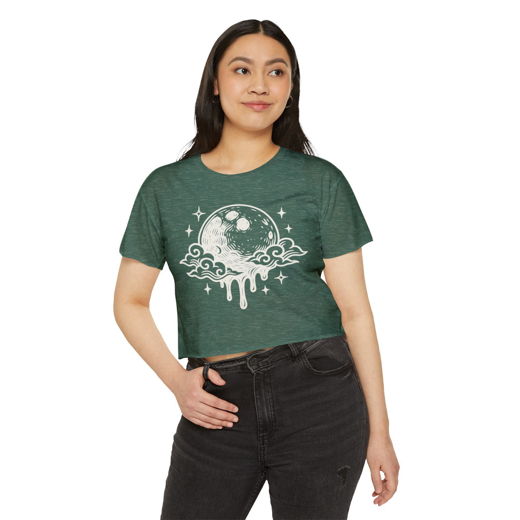 Additional photo of Moon Drip Crop Top T-shirt
