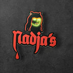 Nadja - What We Do in the Shadows vinyl sticker in White
