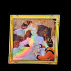 When a Man vinyl sticker featuring Reluctant Bride Art painting sticker