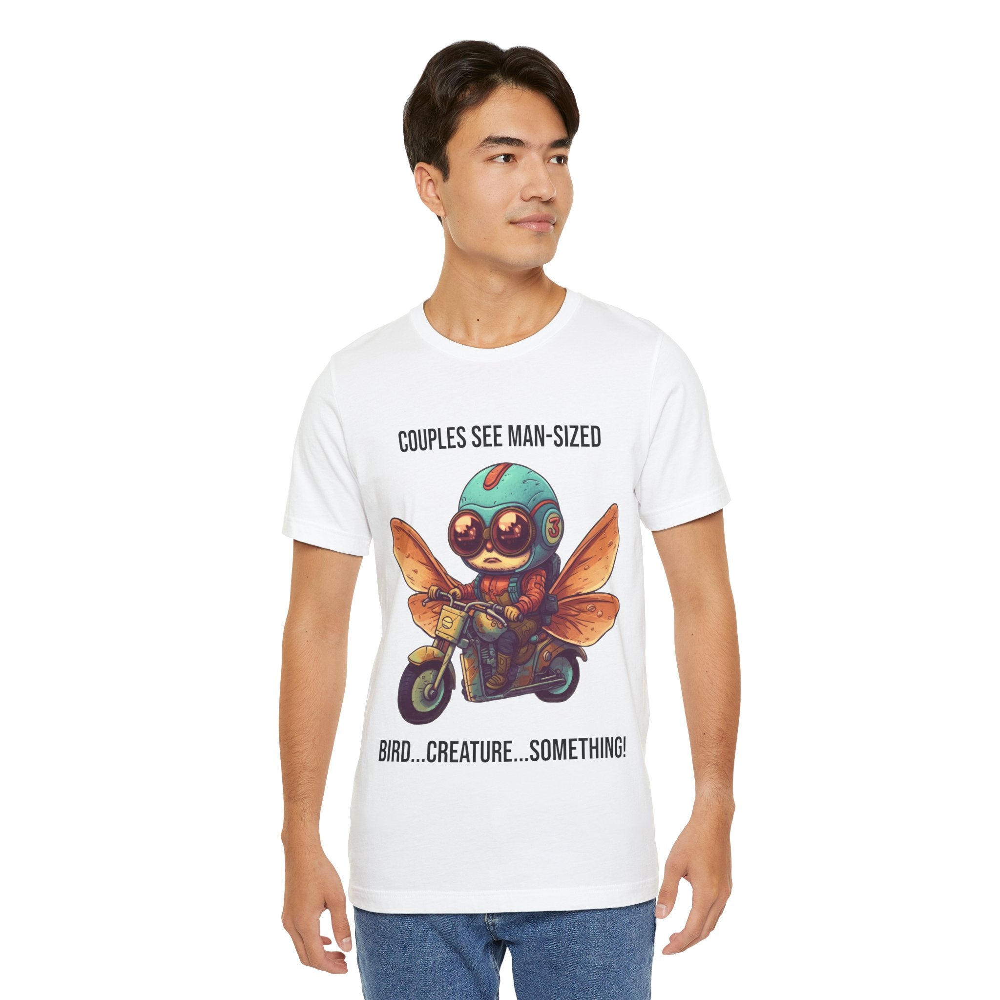 Mothman Man-Sized Bird Shirt | Point Pleasant Cryptid Graphic Tee