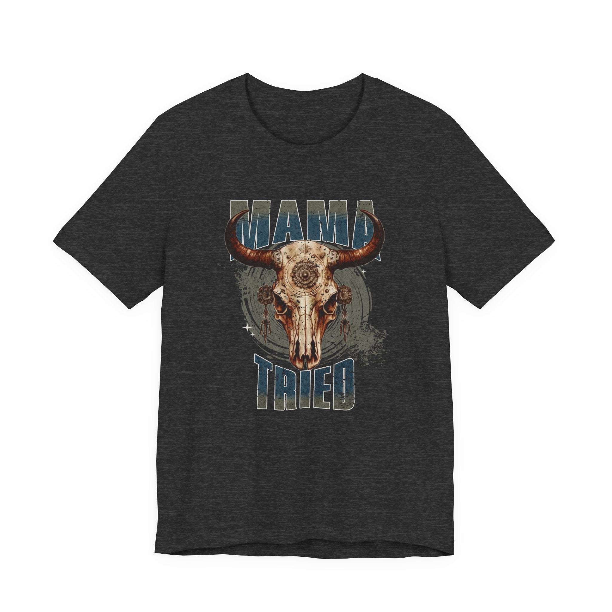 Mama Tried Skull Tee — Vintage Western Graphic T-Shirt