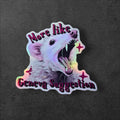 Funny Possum Sticker: Geneva Suggestion, Water Resistant 3x3"