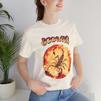 Scorpio Zodiac graphic shirt featuring Vintage Astrological Scorpio T-Shirt