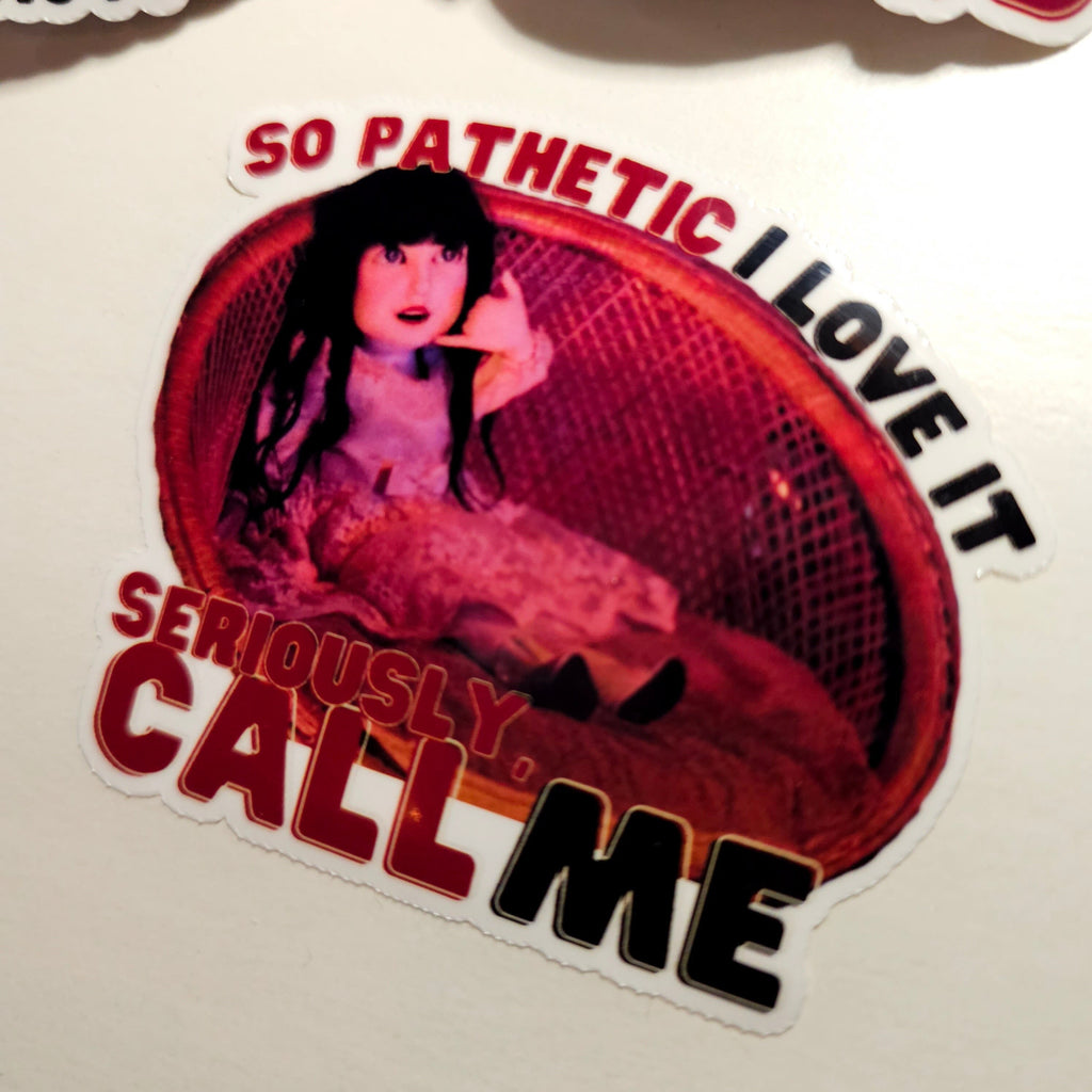 Nadja Doll Vinyl Sticker - What We Do in the Shadows - "So Pathetic" Water-Resistant Sticker