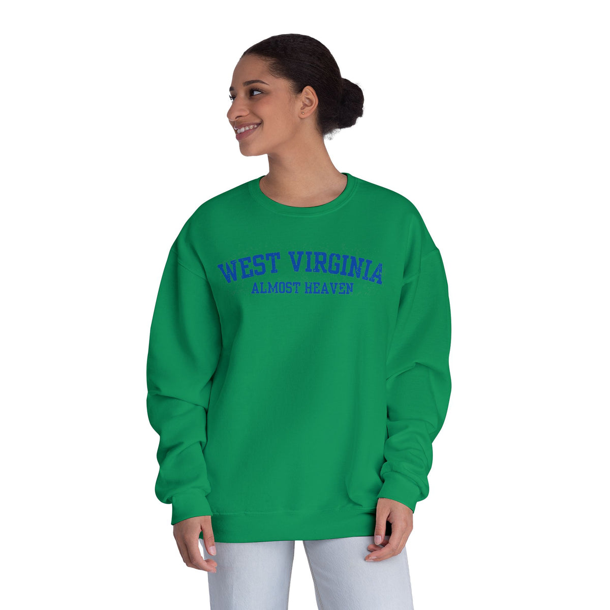 Additional photo of West Virginia "Almost Heaven" sweatshirt