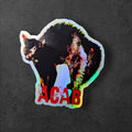 ACAB Cat Sticker, College Protest, Social Justice Decal