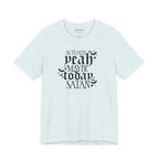 "Actually Yeah Maybe Today Satan" graphic shirt featuring Gothic Dark Humor Graphic Tee