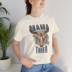 Mama Tried Skull graphic shirt featuring Vintage Western Graphic T-Shirt