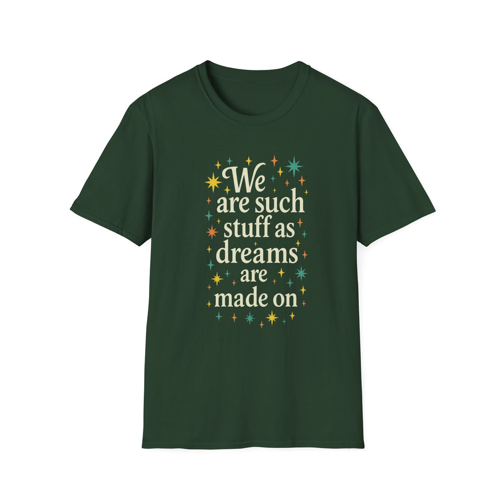 Additional photo of Shakespeare Dreams Quote T-shirt
