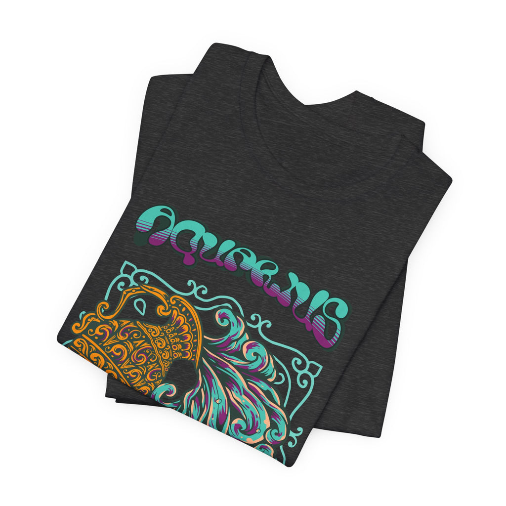 Aquarius Water Bearer Graphic Tee — Zodiac Astrology T-Shirt