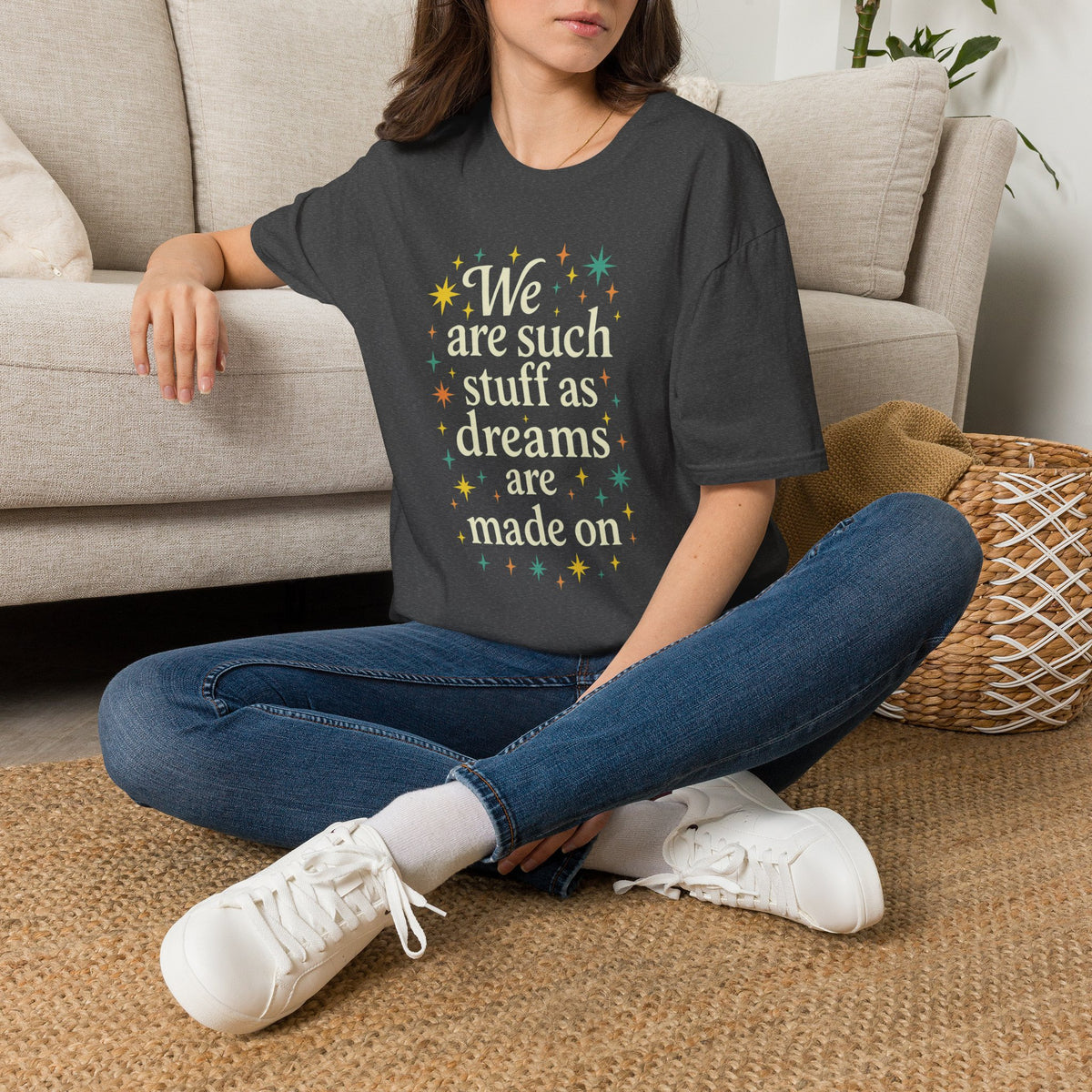 Additional photo of Shakespeare Dreams Quote T-shirt