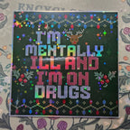 I'm Just Pete Meme : Ugly Christmas vinyl sticker featuring TikTok Humor