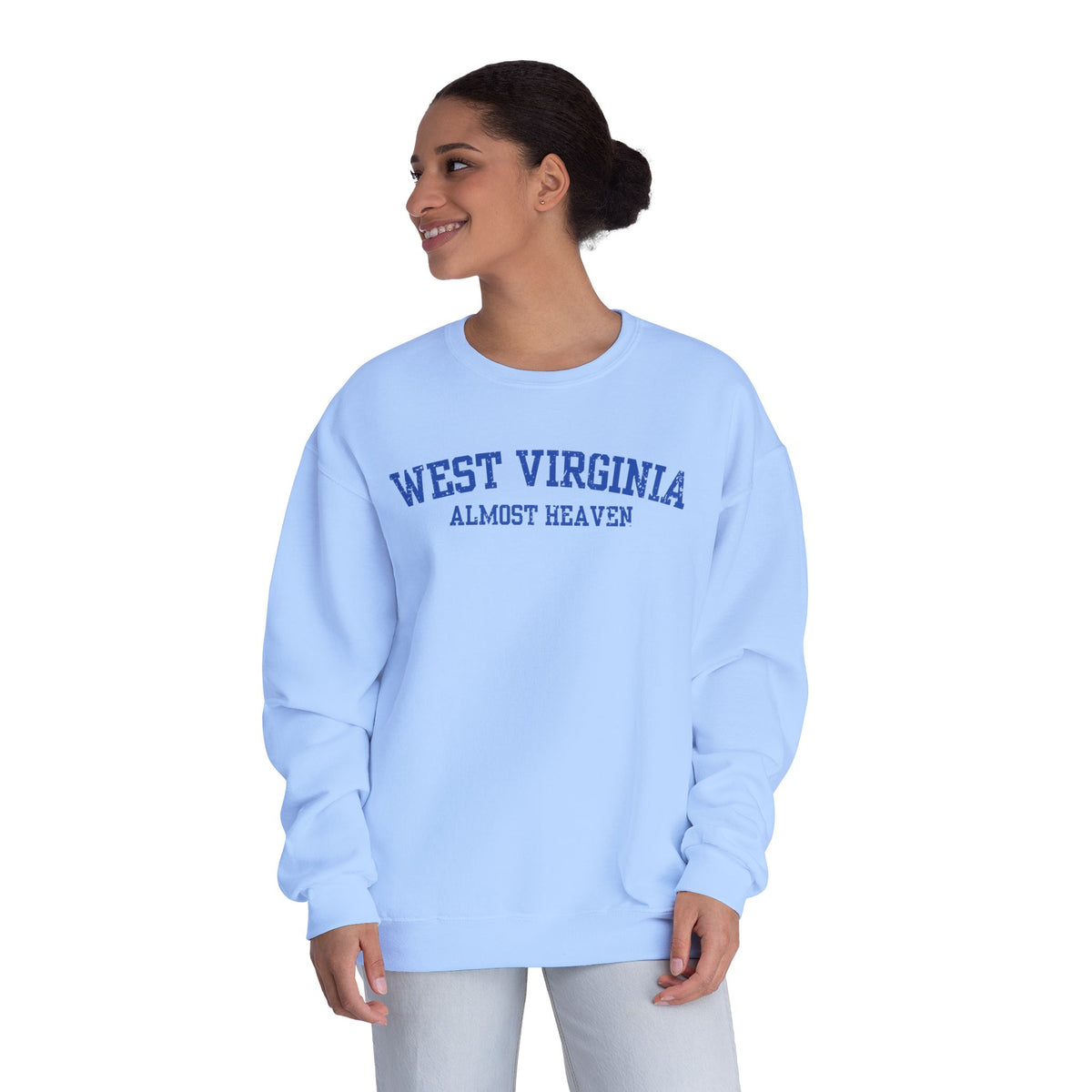 Additional photo of West Virginia "Almost Heaven" sweatshirt