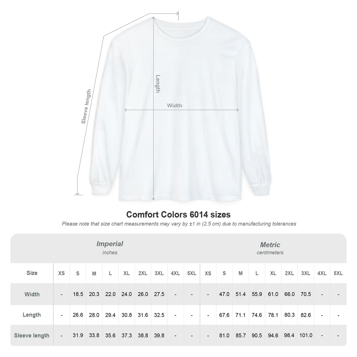 Good Omens Aziraphale long sleeve graphic shirt featuring "You Can't Kill Me" Comfort Colors Shirt