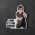I Said It’s For Science CultRacha Sticker | SKZ Stay Sticker, Stray Kids Fandom, Kpop