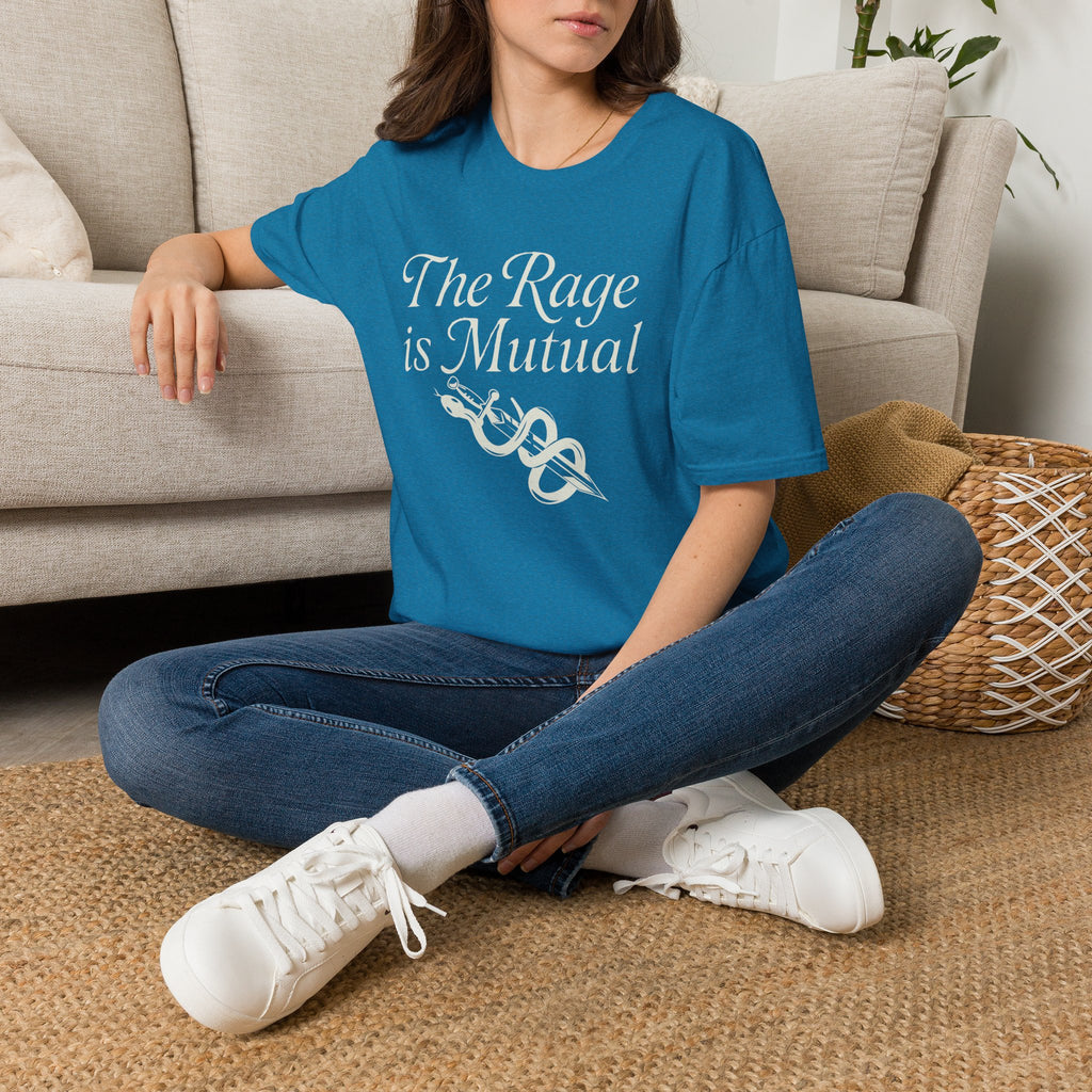 Additional photo of The Rage Is Mutual T-shirt