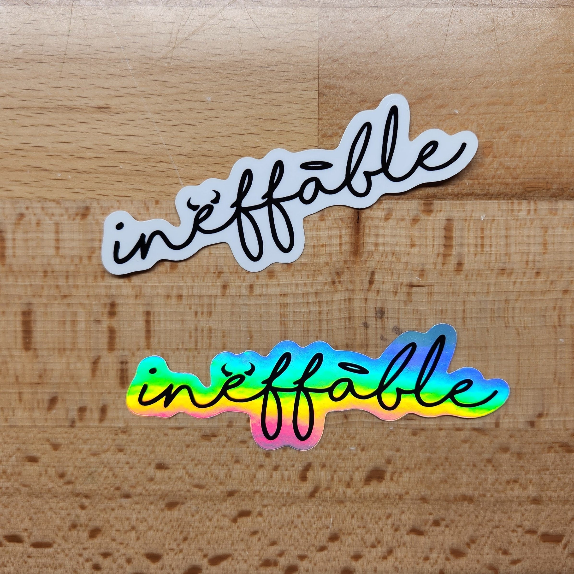 Good Omens Ineffable Vinyl Sticker: Fandom Decal
