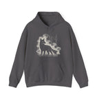 Additional photo of Wolf Silhouette — Night Forest Wolf Graphic hoodie