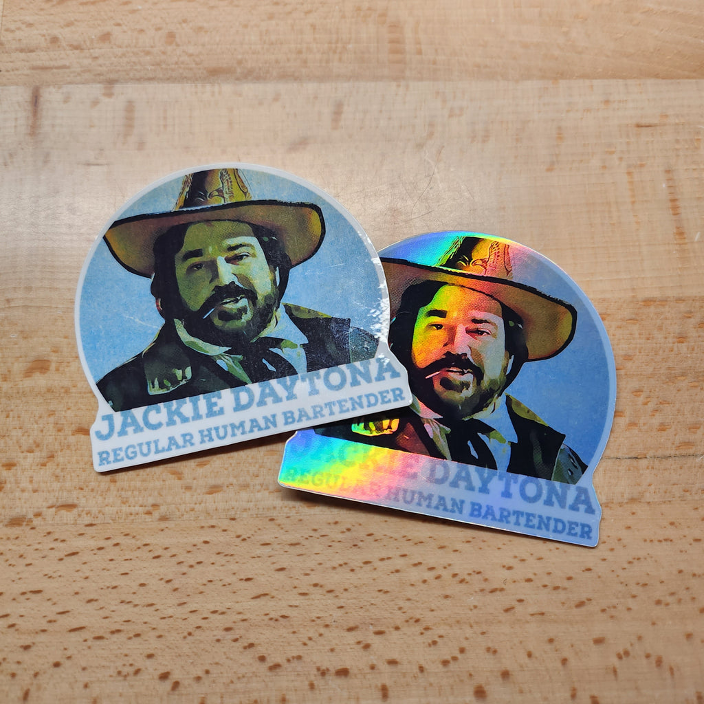 What We Do in the Shadows Sticker: Jackie Daytona - Water Resistant