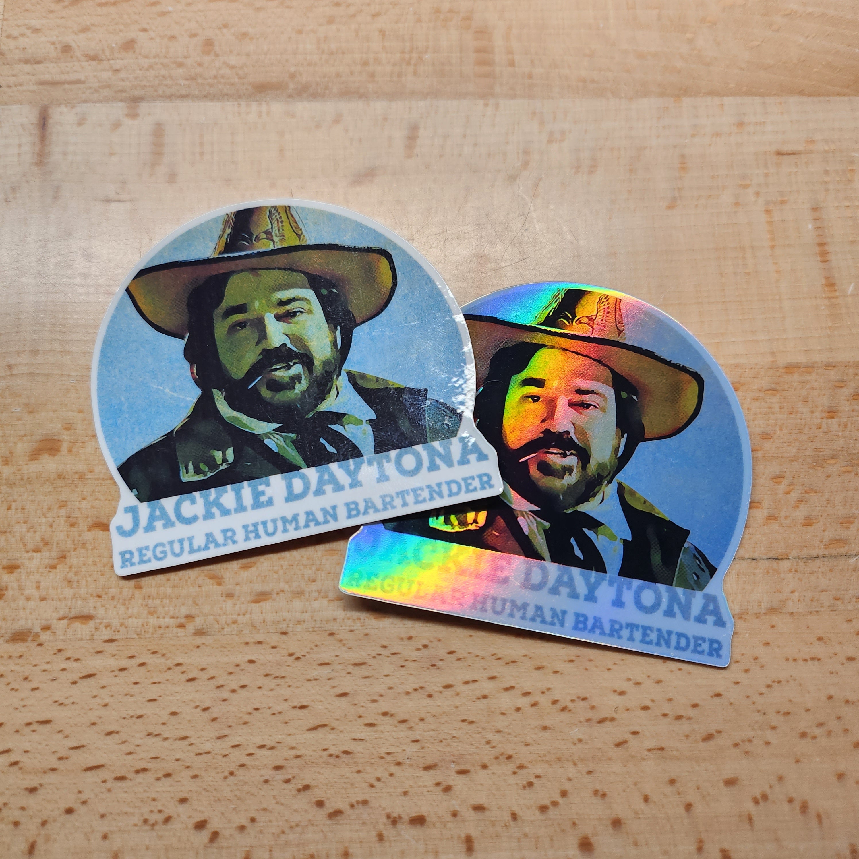 What We Do in the Shadows Sticker: Jackie Daytona - Water Resistant