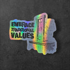 Leftist Guillotine vinyl sticker