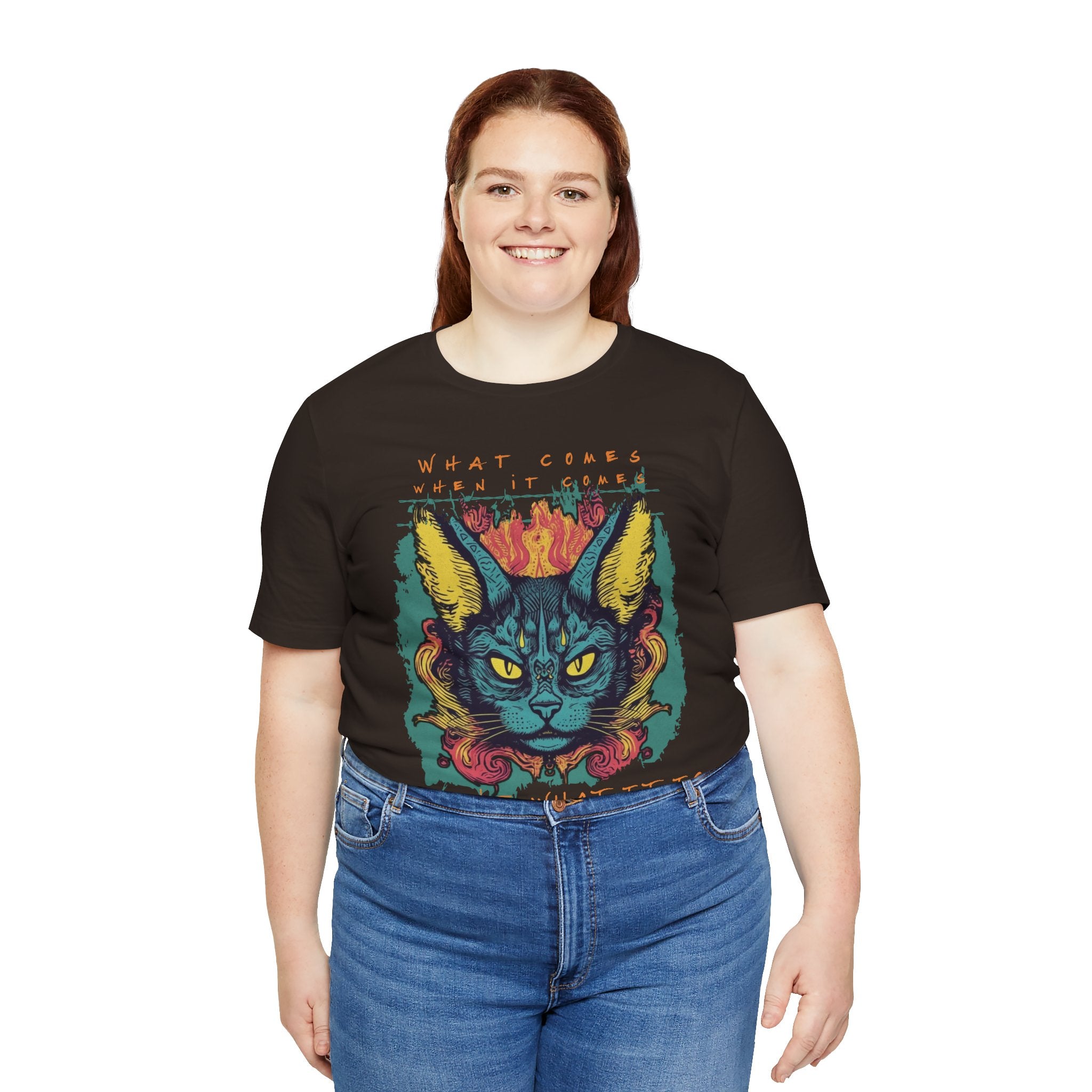 Tattoo Art Style Cat Streetwear, Pegan Quote, Y2k Streetwear, 90's T shirt , Retro Cat , Inspirational Anarchy Shirt Shirt Unisex
