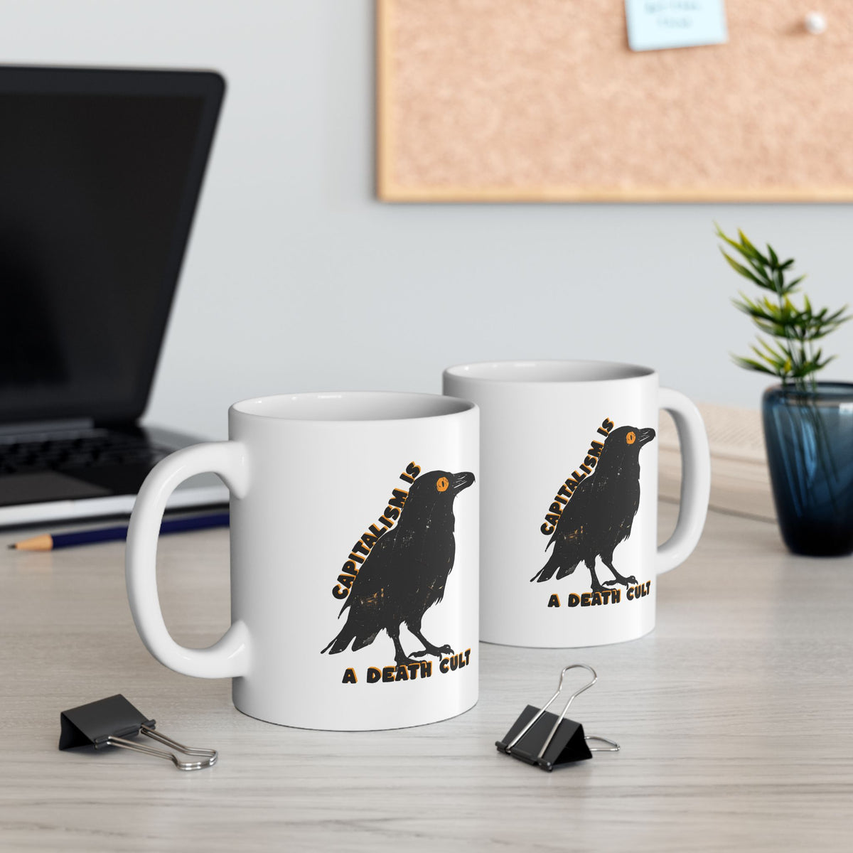 Capitalism is a Death Cult - Socialist mug
