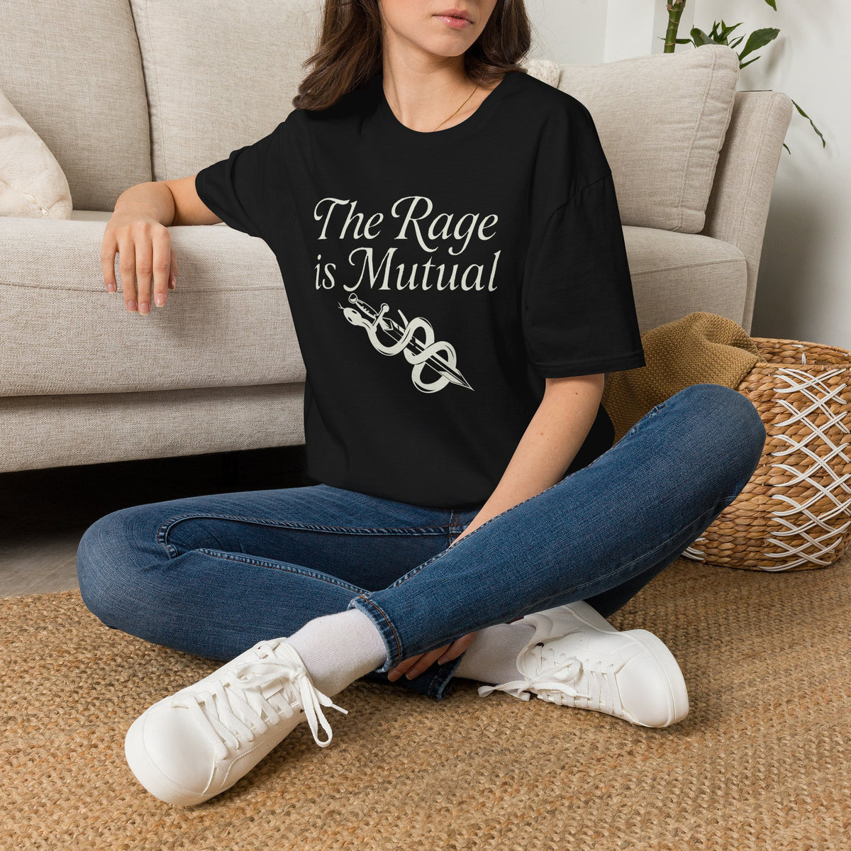 Product photo of The Rage Is Mutual T-shirt