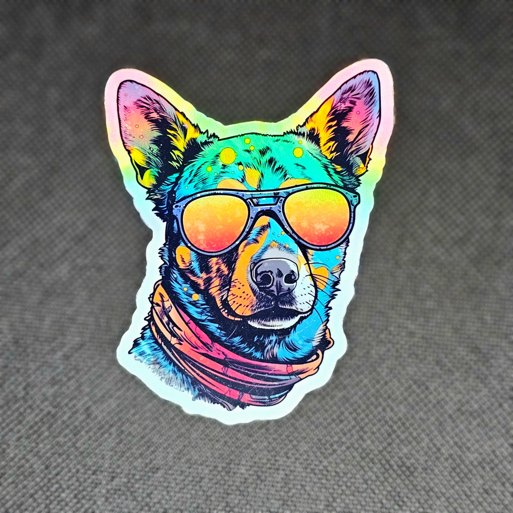 Blue Heeler Sticker: Australian Cattle Dog Vinyl Decal