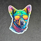 Blue Heeler : Australian Cattle Dog vinyl sticker