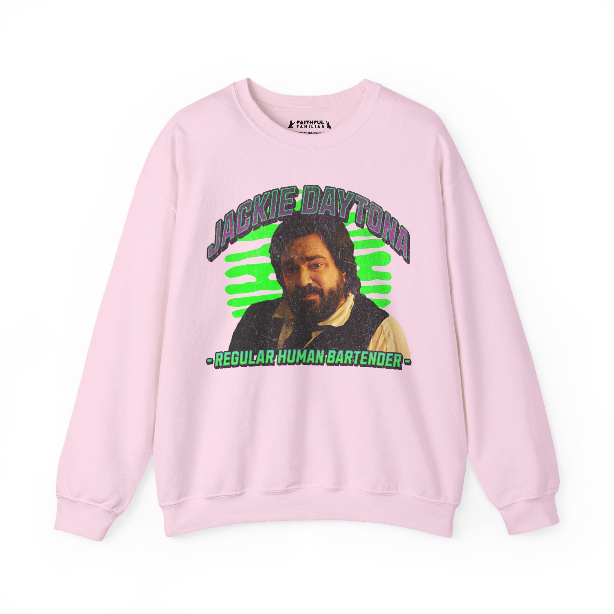Jackie Daytona Regular Human Bartender Sweatshirt | What We Do in the Shadows Crewneck