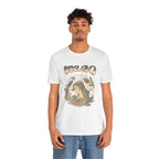 Virgo Zodiac T‑ graphic shirt featuring Vintage Botanical Astrology Tee
