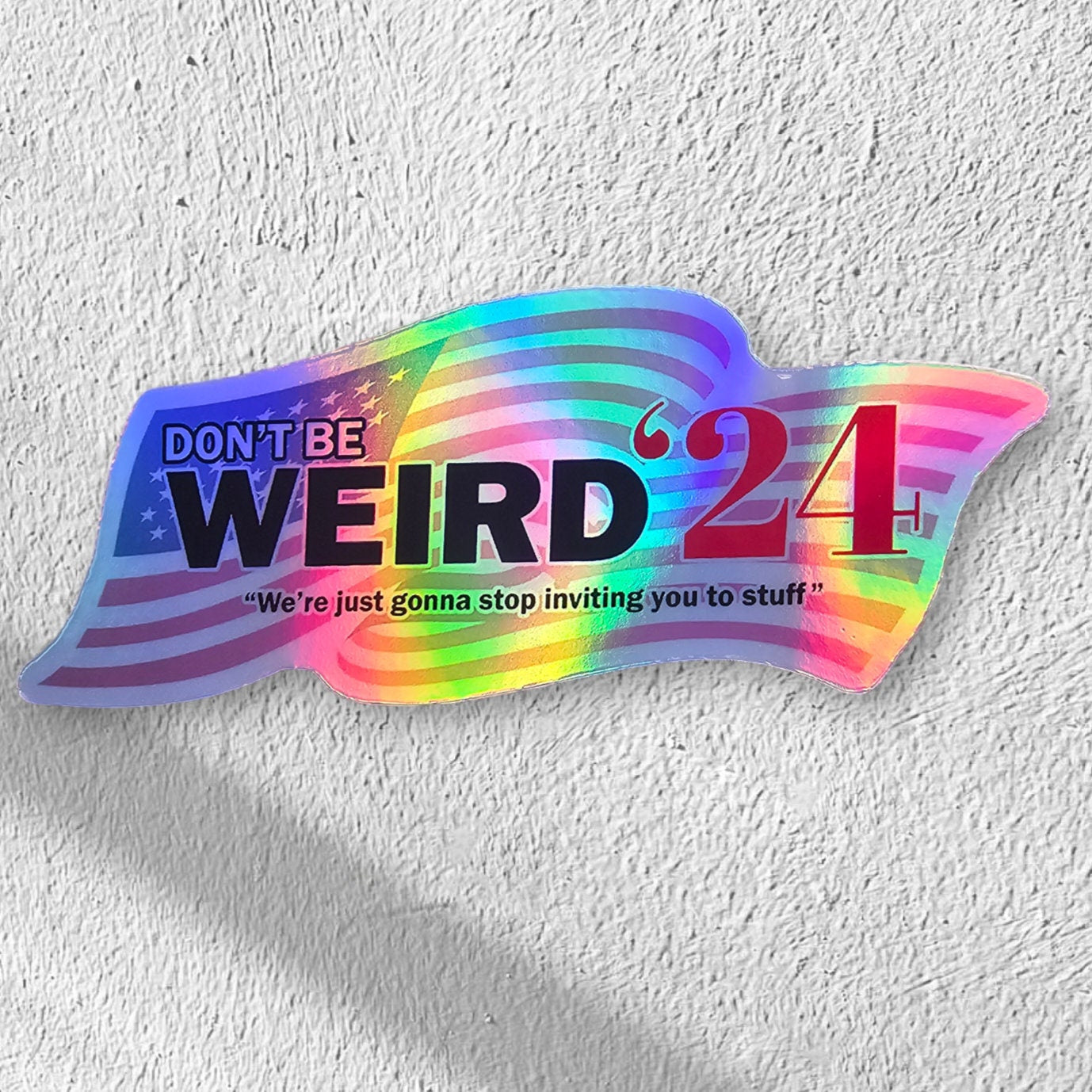 Kamala Harris 2024 Sticker, Funny Political Decal