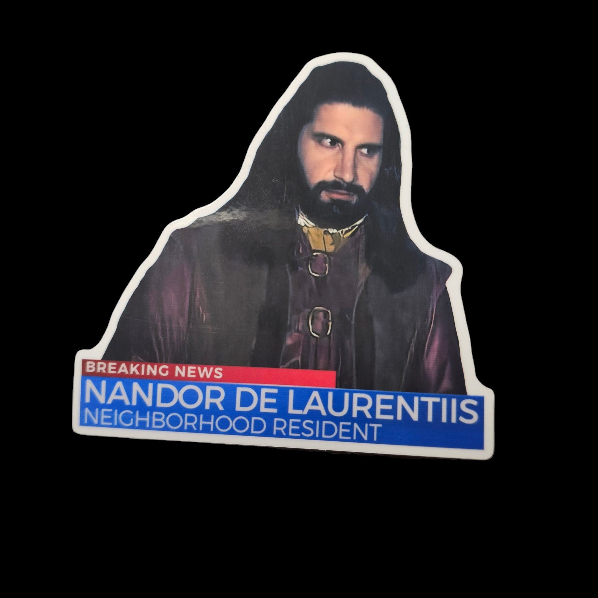 What We Do in the Shadows Nandor De Laurentiis Vinyl Sticker