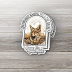 Colter Wall Coyote : Western Country Music vinyl sticker