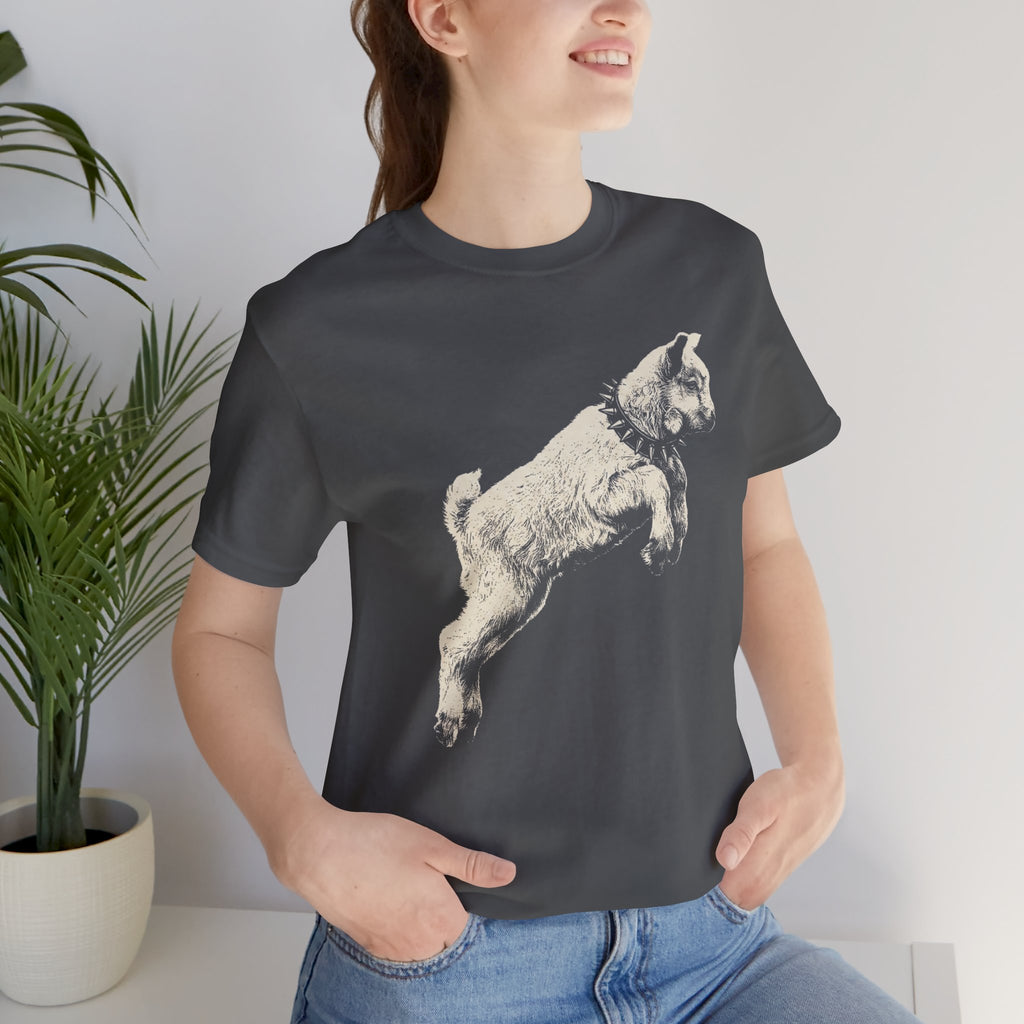 Punk Baby Goat Shirt | Vintage Goat Graphic Tee | Alternative Animal Shirt