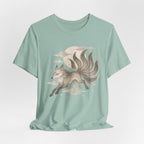 Additional photo of Nine-Tailed Fox — Mythical Kitsune Graphic T-shirt