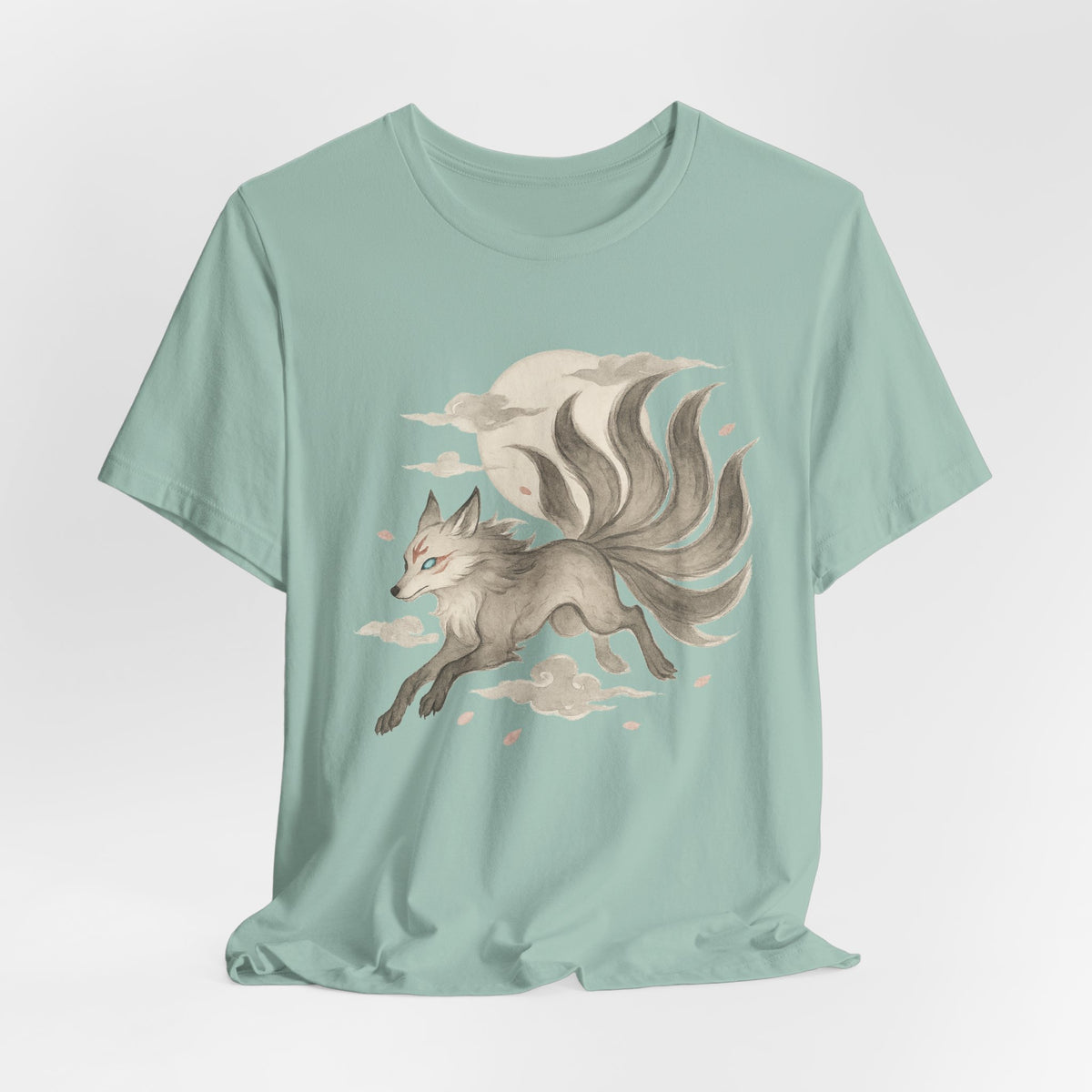 Additional photo of Nine-Tailed Fox — Mythical Kitsune Graphic T-shirt