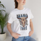 Mama Tried Skull graphic shirt featuring Vintage Western Graphic T-Shirt
