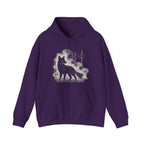 Additional photo of Wolf Silhouette — Night Forest Wolf Graphic hoodie