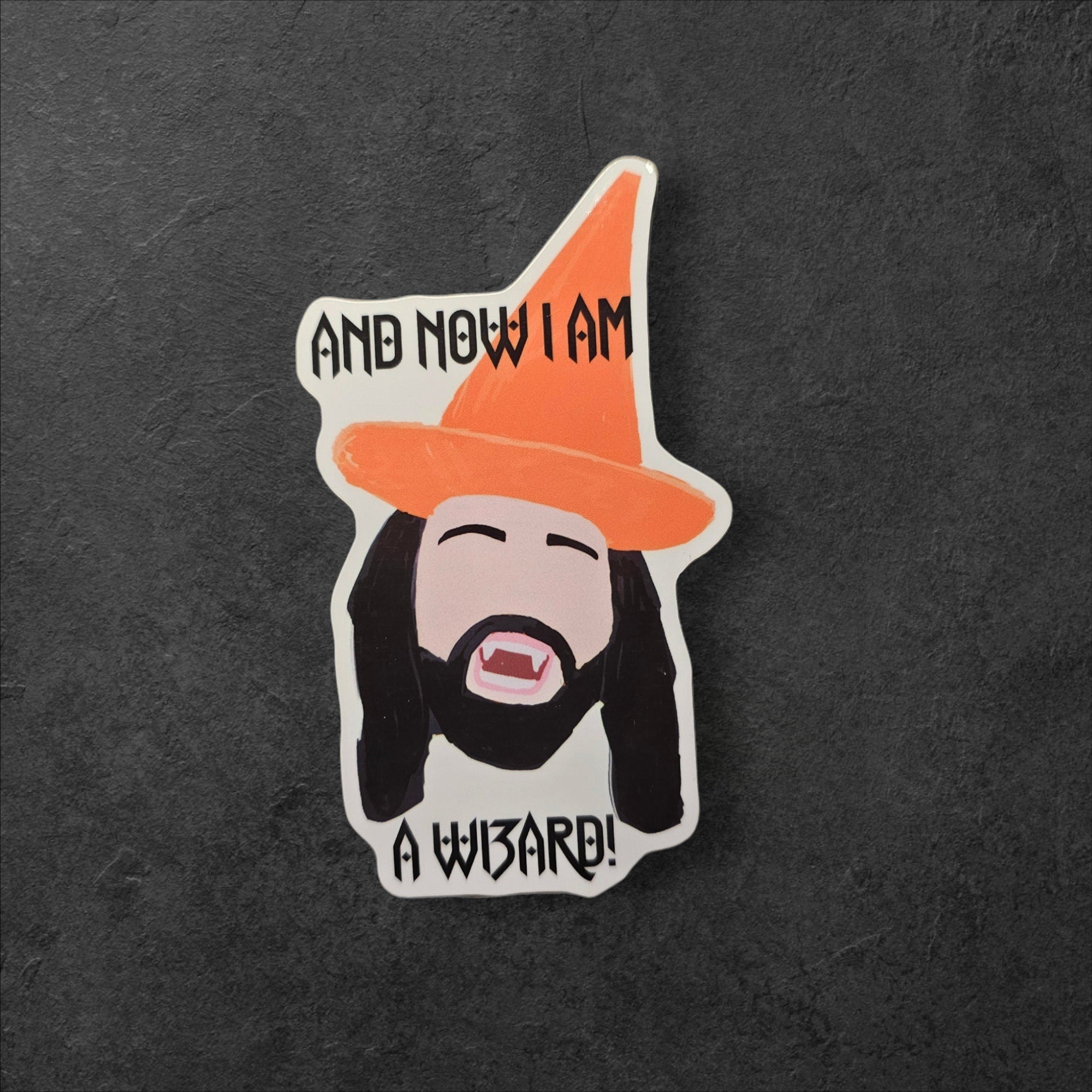 What We Do in the Shadows Sticker: Nandor - I'm a Wizard! Vinyl Decal
