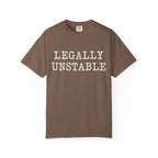 Additional photo of Legally Unstable — Funny Statement for Lawyers & Law Students T-shirt