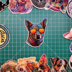 Blue Heeler : Australian Cattle Dog vinyl sticker