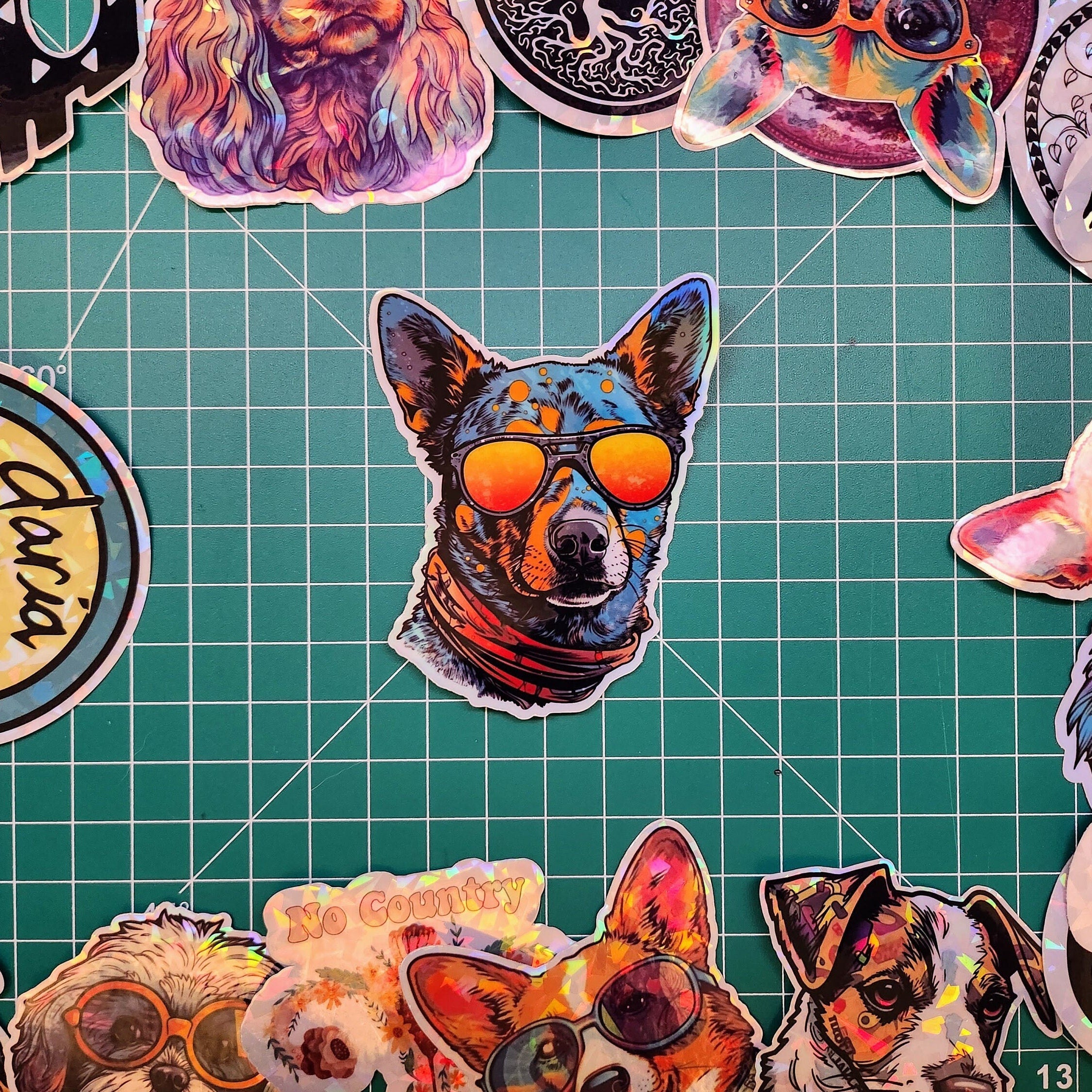 Blue Heeler Sticker: Australian Cattle Dog Vinyl Decal