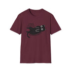 Additional photo of Cat Graphic — "I Can Do All Things Through Spit" Cute Funny Cat T-shirt