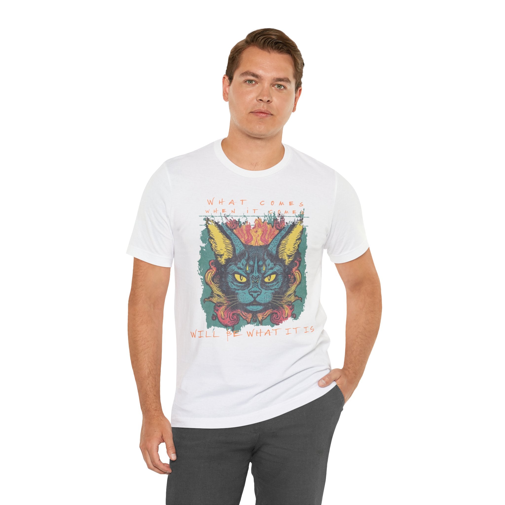Tattoo Art Style Cat Streetwear, Pegan Quote, Y2k Streetwear, 90's T shirt , Retro Cat , Inspirational Anarchy Shirt Shirt Unisex