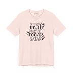"Actually Yeah Maybe Today Satan" graphic shirt featuring Gothic Dark Humor Graphic Tee