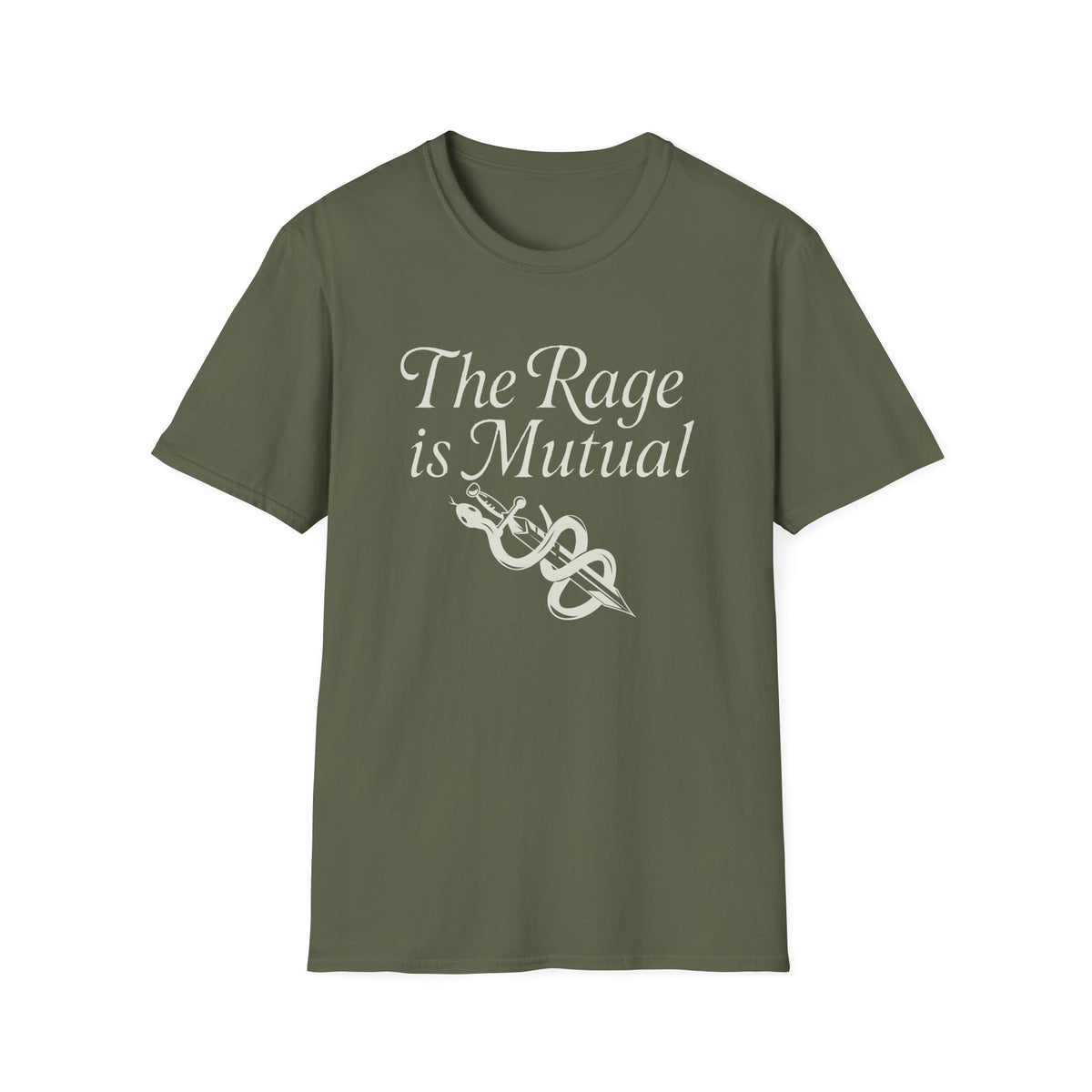 Additional photo of The Rage Is Mutual T-shirt