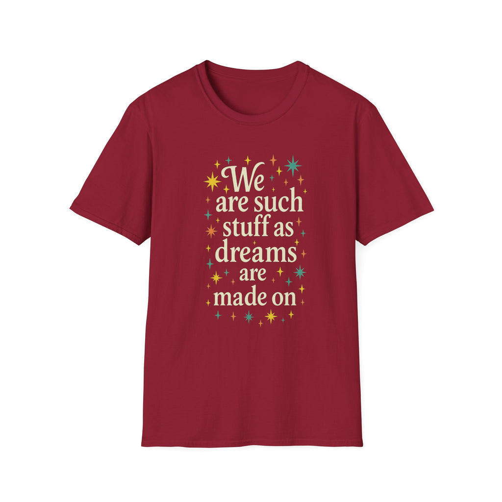 Additional photo of Shakespeare Dreams Quote T-shirt